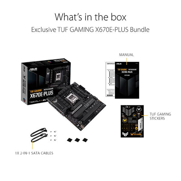 Asus TUF Gaming X670E-Plus Motherboard - Image 3